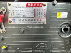 Máy nổ Diesel QuanTrai D35 S1135ND gió đề