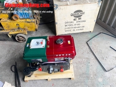 Máy nổ Diesel QuanTrai D8 R180 nước