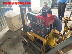Máy nổ Diesel QuanTrai D8 R180 nước