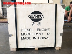 Máy nổ Diesel QuanTrai D8 R180D nước đề