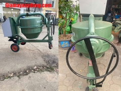 Máy trộn bê tông 350 Lít lắp động cơ điện 2.2KW 220V