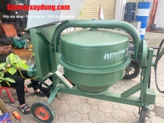 Máy trộn bê tông 350 Lít lắp động cơ điện 2.2KW 220V