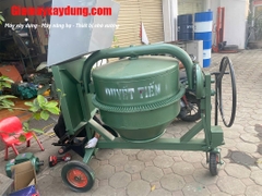 Máy trộn bê tông 350 Lít lắp động cơ điện 2.2KW 220V