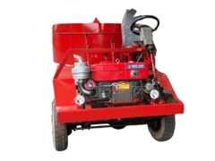 Máy trộn bê tông tự hành 9 bao 2 cầu