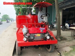 Máy trộn bê tông tự hành 9 bao 2 cầu