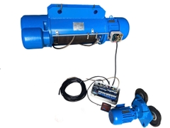 Pa lăng cáp điện HOTO 3 tấn 9m CD1 380V