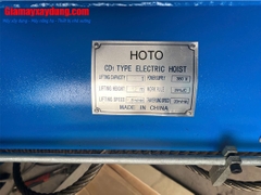 Pa lăng cáp điện HOTO 3 tấn 6m CD1 380V