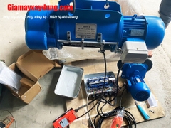 Pa lăng cáp điện Trung Quốc 1 tấn 6m CD1 380V