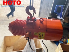 Pa lăng xích điện cố định HOTO 1 phase 1 tấn 6m 6.8 mét/phút 220V