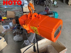 Pa lăng xích điện cố định HOTO 1 phase 1 tấn 6m 6.8 mét/phút 220V