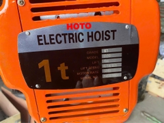 Pa lăng xích điện cố định HOTO 1 phase 1 tấn 6m 6.8 mét/phút 220V
