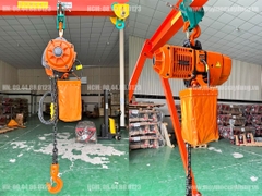 Pa lăng xích điện cố định 3 tấn 6m HHBB03-01 380V