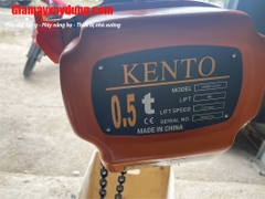 Pa lăng xích điện cố định 500kg 6m 7.2 mét/phút HHBB0.5-01 380V