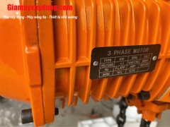 Pa lăng xích điện cố định 500kg 6m 7.2 mét/phút HHBB0.5-01 380V