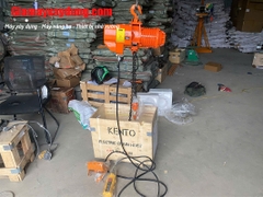 Pa lăng xích điện cố định 500kg 6m 7.2 mét/phút HHBB0.5-01 380V