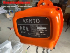 Pa lăng xích điện cố định 500kg 6m 7.2 mét/phút HHBB0.5-01 380V