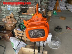 Pa lăng xích điện cố định 500kg 6m 7.2 mét/phút HHBB0.5-01 380V