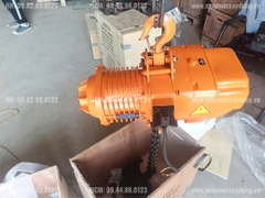 Pa lăng xích điện cố định 500kg 6m 7.2 mét/phút HHBB0.5-01 380V
