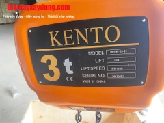 Pa lăng xích điện di chuyển 3 tấn 6m HHBB03-01 380V