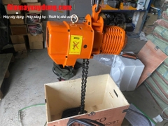 Pa lăng xích điện di chuyển 1 tấn 6m 3.6 mét/phút 380V HHBB01-02