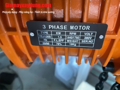 Pa lăng xích điện di chuyển 1 tấn 6m 3.6 mét/phút 380V HHBB01-02