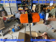 Pa lăng xích điện Hitachi Nhật Bản 1 tấn 6m 1SH