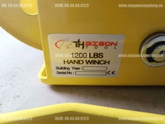 Tời quay tay 1200LBS 544kg khóa tự hãm