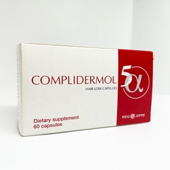 Viên uống Complidermol 5 Alpha ngăn ngừa rụng tóc do rối loạn nội tiết tố nữ (60 viên)