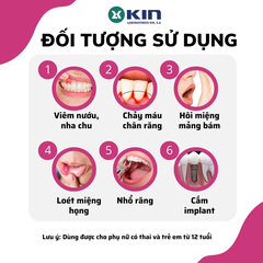 Nước Súc Miệng KIN Gingival Chăm sóc Răng và Nướu Viêm (250ml / 1000ml)