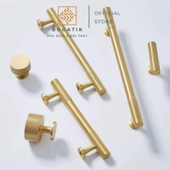 Tay nắm tủ ĐỒNG THAU DT809, tay nắm tủ quần áo tủ bếp phong cách hiện đại sang trọng đẳng cấp
