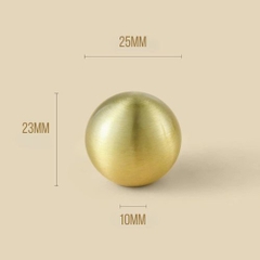 Tay nắm đồng thau hình cầu tròn MAGA