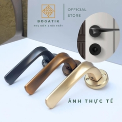 Tay nắm cửa phân thể, khóa cửa phòng MIKI hợp kim kẽm cao cấp, thiết kế phong cách đơn giản hiện đại