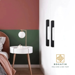 Tay nắm cửa tủ ngăn kéo tay nắm tủ bếp hình chữ U hợp kim nhôm màu vàng hồng, đen hiện đại mã TN05