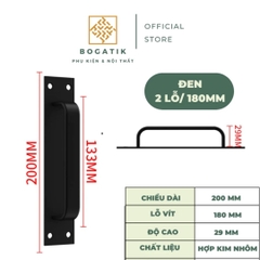 Tay nắm cửa ngăn kéo tay nắm cửa kéo chất liệu hợp kim nhôm sơn tĩnh điện bắt vít chất lượng cao