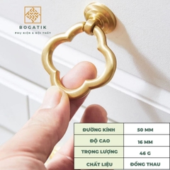 Tay nắm tủ ĐỒNG THAU DT809, tay nắm tủ quần áo tủ bếp phong cách hiện đại sang trọng đẳng cấp