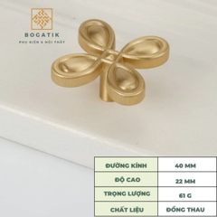 Tay nắm tủ ĐỒNG THAU DT809, tay nắm tủ quần áo tủ bếp phong cách hiện đại sang trọng đẳng cấp