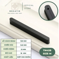 Tay nắm cửa tủ ngăn kéo tay nắm tủ bếp hợp kim nhôm hình chữ I màu vàng kim chất lượng cao