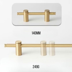 Tay nắm tủ quần áo hình nơ BOWA, núm tủ đồng thau nhẹ nhàng sang trọng phong cách Pháp