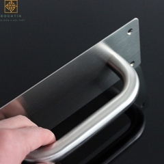 Tay nắm cửa chất liệu bằng inox 201 bền bỉ, chống gỉ