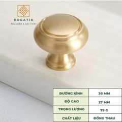 Tay nắm tủ ĐỒNG THAU DT809, tay nắm tủ quần áo tủ bếp phong cách hiện đại sang trọng đẳng cấp