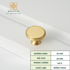 Tay nắm đồng thau ANTOINE