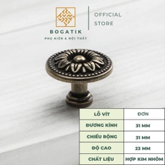 Tay nắm cửa tủ ngăn kéo tay nắm cửa gỗ phong cách CỔ ĐIỂN