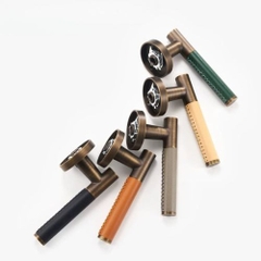 Tay nắm cửa gỗ, khóa cửa phân thể đồng thau cao cấp DR001