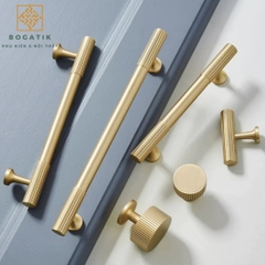 Tay nắm tủ ĐỒNG THAU DT809, tay nắm tủ quần áo tủ bếp phong cách hiện đại sang trọng đẳng cấp