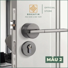 Khoá cửa tay gạt khóa cửa gỗ OPERA công trình chất liệu hợp kim nhôm 3 MÀU tinh tế và chất lượng tốt