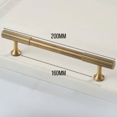 Tay nắm tủ quần áo hình nơ BOWA, núm tủ đồng thau nhẹ nhàng sang trọng phong cách Pháp
