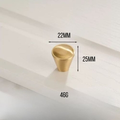 Tay nắm tủ quần áo hình nơ BOWA, núm tủ đồng thau nhẹ nhàng sang trọng phong cách Pháp