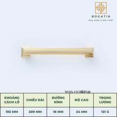 Tay nắm cửa tủ ngăn kéo núm VUÔNG nội thất BOGATIK hợp kim KẼM nhiều màu tinh tế & hiện đại HK825