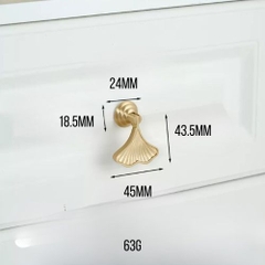 Tay nắm đồng thau ANTIKA 5