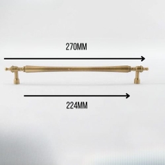 Tay nắm tủ quần áo hình nơ BOWA, núm tủ đồng thau nhẹ nhàng sang trọng phong cách Pháp